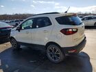 2019 Ford Ecosport Ses White vin: MAJ6S3JL6KC306223