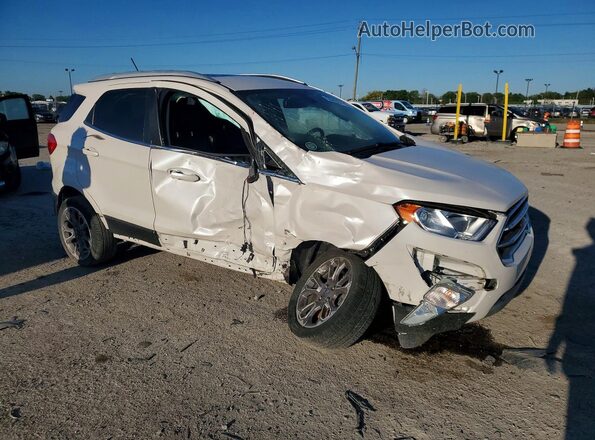 MAJ6S3KL1MC441109 2021 FORD ECOSPORT Белый Передняя правая четверть