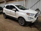 2019 Ford Ecosport Titanium White vin: MAJ6S3KL4KC299299 2019 Ford Ecosport Titanium White vin: MAJ6S3KL4KC299299