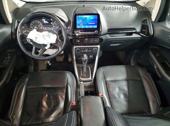 MAJ6S3KL4LC360667 2020 FORD ECOSPORT Черный Вид панели приборов