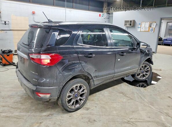 MAJ6S3KL4LC360667 2020 FORD ECOSPORT Черный Задняя правая четверть