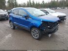 2021 Ford Ecosport Titanium Blue vin: MAJ6S3KL4MC402062