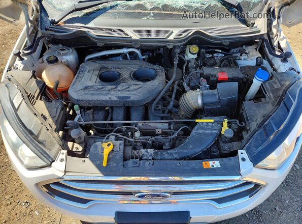 MAJ6S3KL7KC301272 2019 FORD ECOSPORT Белый Вид подкапотного пространства