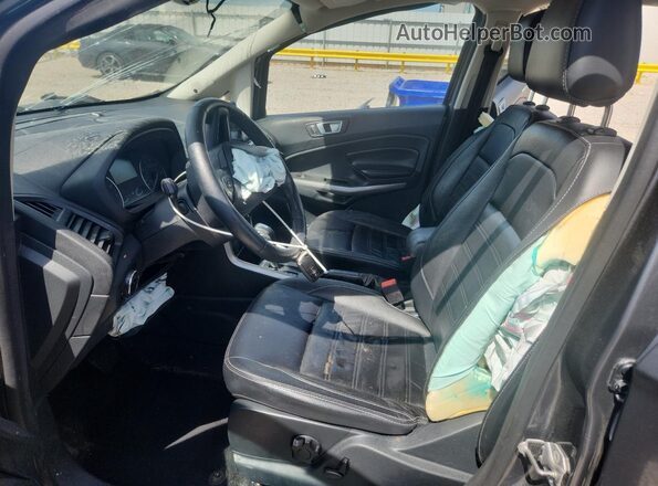 MAJ6S3KL7LC354460 2020 FORD ECOSPORT Gray Front interior view