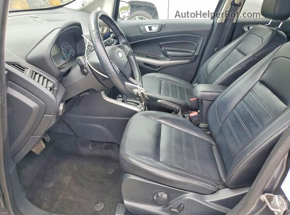 MAJ6S3KL7LC367600 2020 FORD ECOSPORT Gray Vista interior delantera