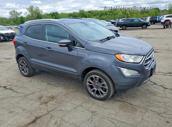 MAJ6S3KL7LC367600 2020 FORD ECOSPORT Gray Delantero derecho