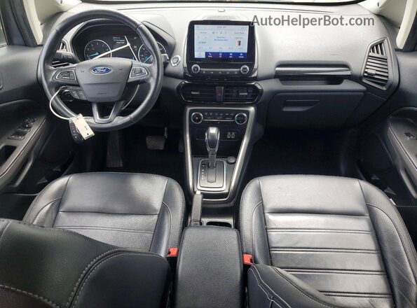 MAJ6S3KL7LC367600 2020 FORD ECOSPORT Gray Vista del salpicadero