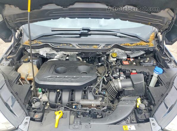 MAJ6S3KL7LC367600 2020 FORD ECOSPORT Gray Vista del compartimento del motor