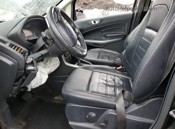 MAJ6S3KLXLC349026 2020 FORD ECOSPORT Черный Вид салона спереди