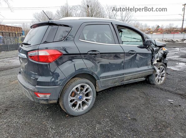 MAJ6S3KLXLC349026 2020 FORD ECOSPORT Черный Задняя правая четверть