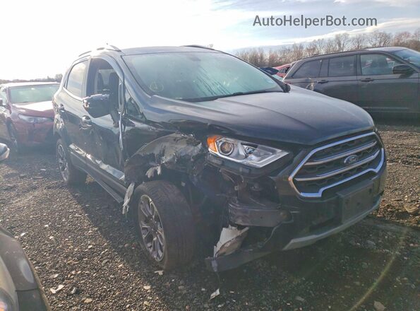MAJ6S3KLXLC349026 2020 FORD ECOSPORT Черный Передняя правая четверть