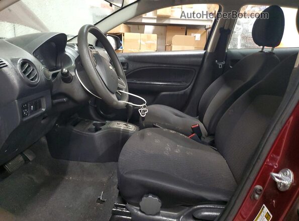 ML32A3HJ0LH006250 2020 MITSUBISHI MIRAGE Бордовый Вид салона спереди