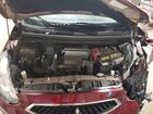 2020 Mitsubishi Mirage Es Бордовый vin: ML32A3HJ0LH006250