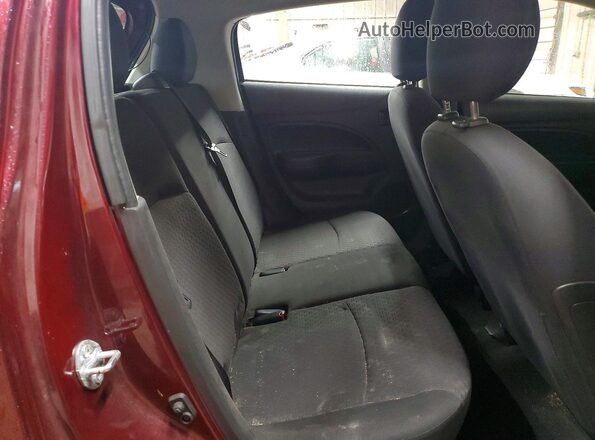 ML32A3HJ0LH006250 2020 MITSUBISHI MIRAGE Бордовый Вид задних сидений