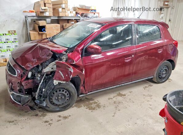 ML32A3HJ0LH006250 2020 MITSUBISHI MIRAGE Бордовый Передняя левая четверть