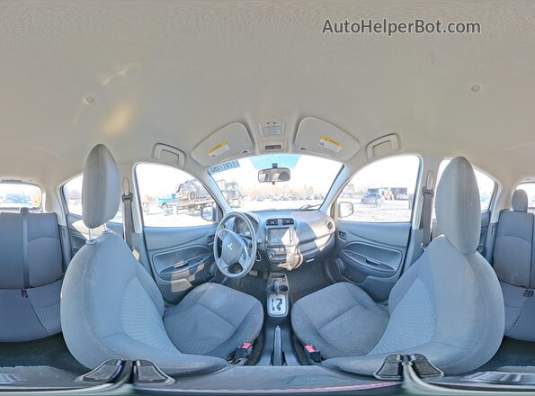 ML32A3HJ1LH005124 2020 MITSUBISHI MIRAGE Silver Vista de la etiqueta del VIN