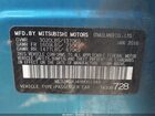 2017 Mitsubishi Mirage Es Синий vin: ML32A3HJ4HH001348
