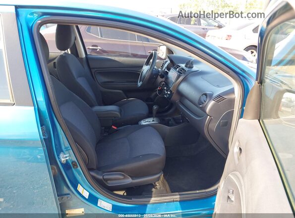 ML32A3HJ4HH001348 2017 MITSUBISHI MIRAGE Синий Вид салона спереди