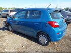 2017 Mitsubishi Mirage Es Синий vin: ML32A3HJ4HH001348