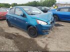 2019 Mitsubishi Mirage Es/rf Blue vin: ML32A3HJ4KH014821