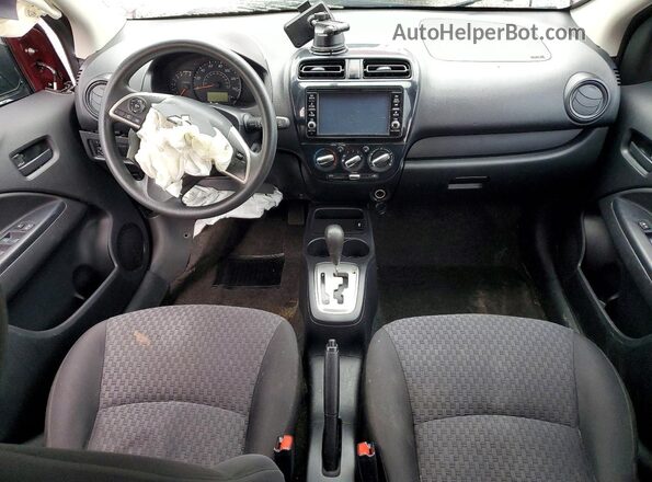 ML32A3HJ5KH009403 2019 MITSUBISHI MIRAGE Фиолетовый Вид панели приборов