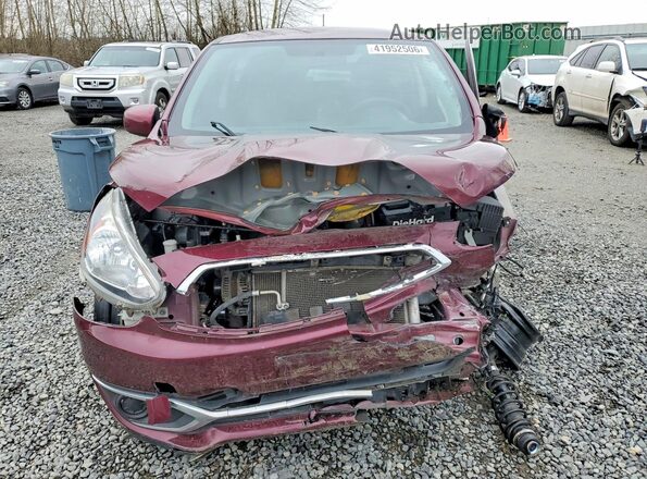 ML32A3HJ5KH009403 2019 MITSUBISHI MIRAGE Фиолетовый Вид спереди