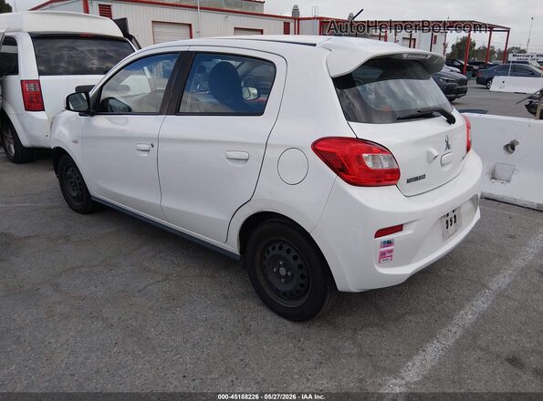 ML32A3HJ6KH013816 2019 MITSUBISHI MIRAGE Белый Задняя левая четверть