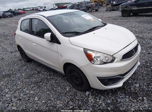 ML32A3HJ7HH016054 2017 MITSUBISHI MIRAGE Белый Передняя правая четверть