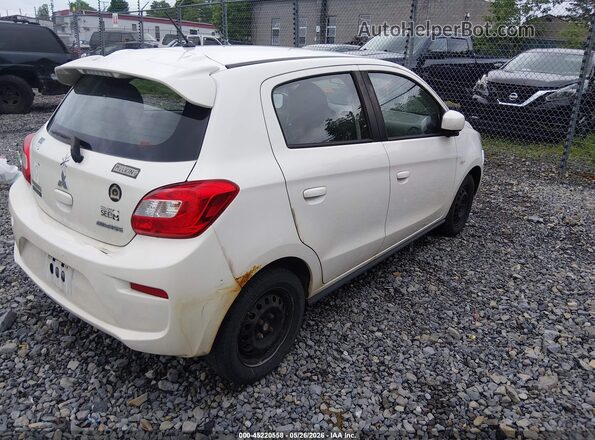 ML32A3HJ7HH016054 2017 MITSUBISHI MIRAGE Белый Задняя правая четверть