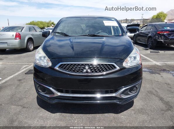 ML32A3HJ7HH021058 2017 MITSUBISHI MIRAGE Black Widok zestawu wskaźników