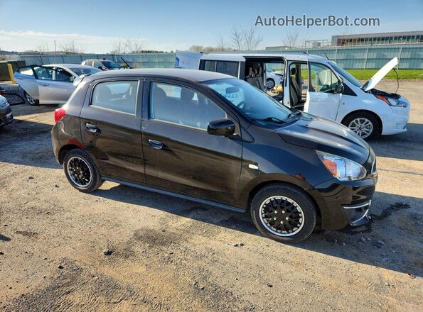 ML32A3HJ7JH009451 2018 MITSUBISHI MIRAGE Черный Передняя правая четверть