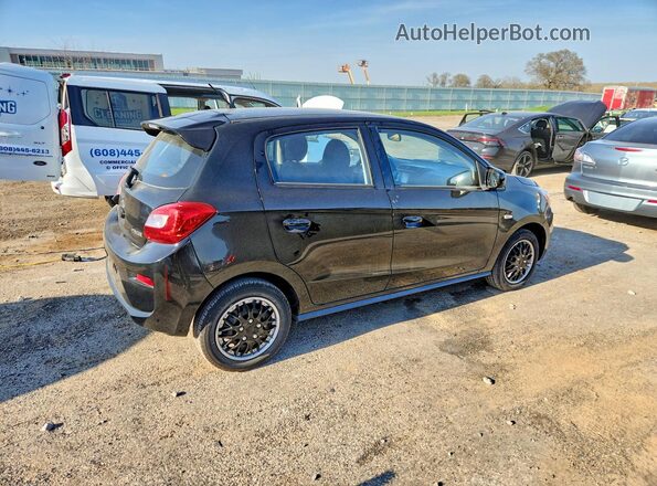 ML32A3HJ7JH009451 2018 MITSUBISHI MIRAGE Черный Задняя правая четверть