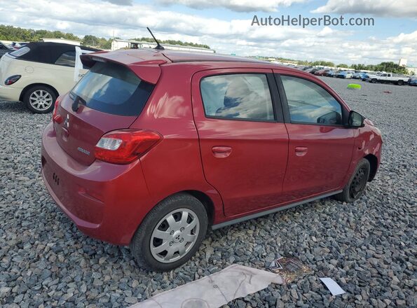 ML32A3HJ7JH012429 2018 MITSUBISHI MIRAGE Red Trasero derecho
