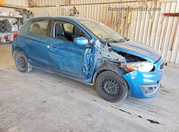 ML32A3HJ7LH005161 2020 MITSUBISHI MIRAGE Blue Przód prawy