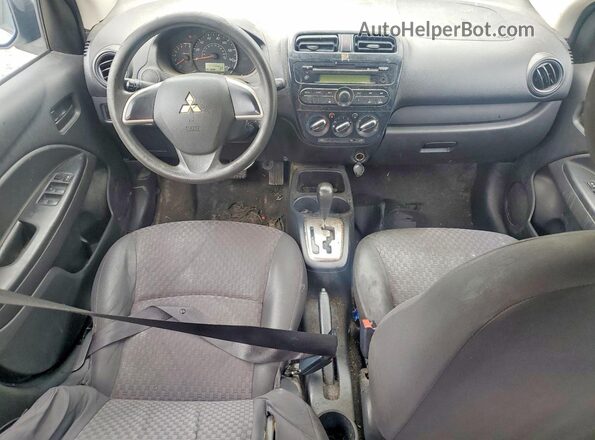 ML32A3HJ9HH009395 2017 MITSUBISHI MIRAGE Белый Вид панели приборов
