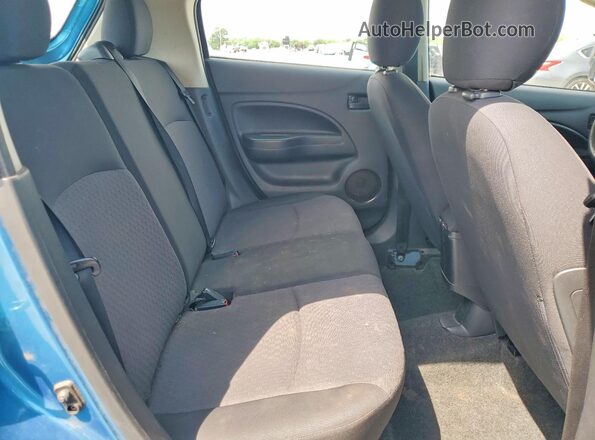 ML32A3HJ9KH015530 2019 MITSUBISHI MIRAGE Синий Вид задней части салона