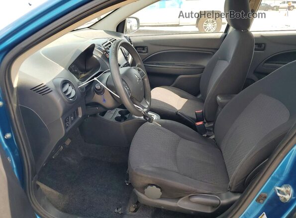 ML32A3HJ9KH015530 2019 MITSUBISHI MIRAGE Синий Вид салона спереди