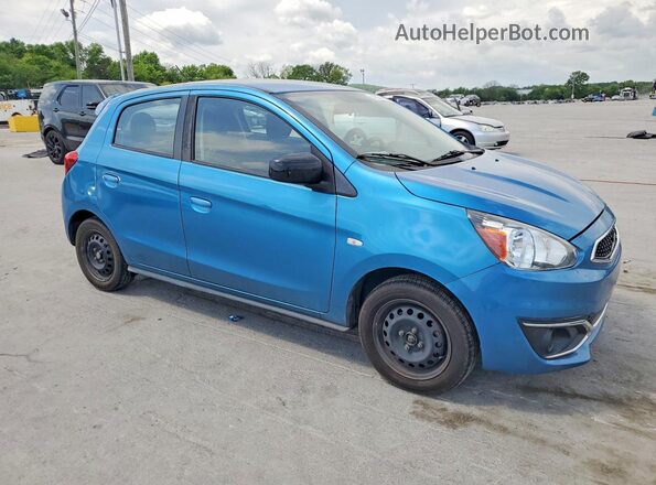 ML32A3HJ9KH015530 2019 MITSUBISHI MIRAGE Синий Передняя правая четверть