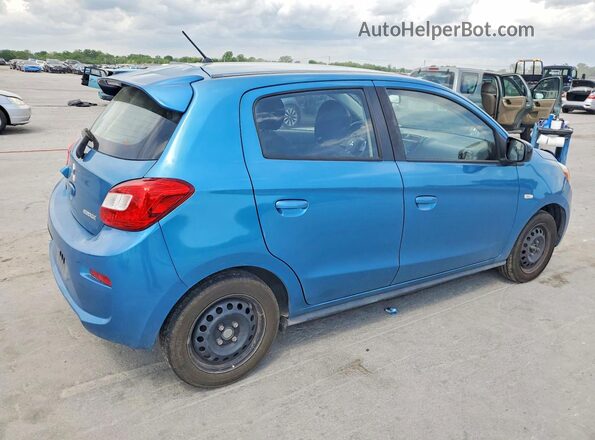 ML32A3HJ9KH015530 2019 MITSUBISHI MIRAGE Синий Задняя правая четверть