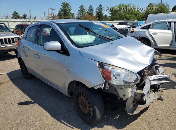 ML32A3HJXHH003458 2017 MITSUBISHI MIRAGE Серебряный Передняя правая четверть
