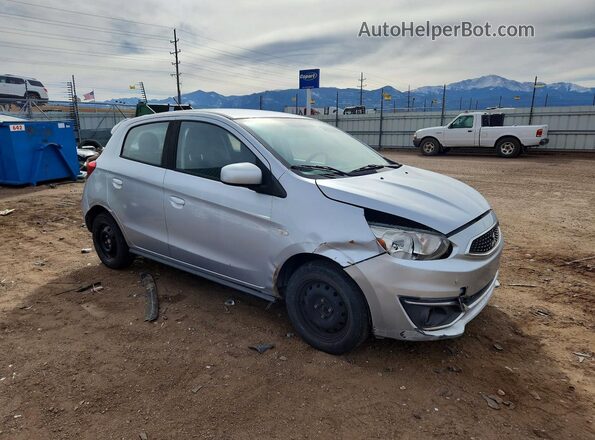 ML32A3HJXKH001572 2019 MITSUBISHI MIRAGE Серебряный Передняя правая четверть