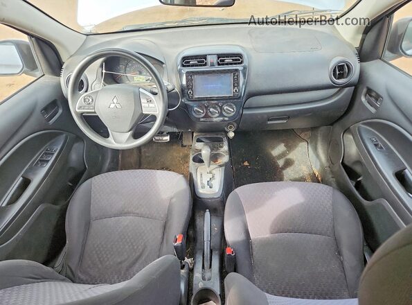 ML32A3HJXKH001572 2019 MITSUBISHI MIRAGE Серебряный Вид панели приборов