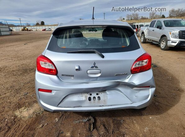 ML32A3HJXKH001572 2019 MITSUBISHI MIRAGE Серебряный Вид сзади