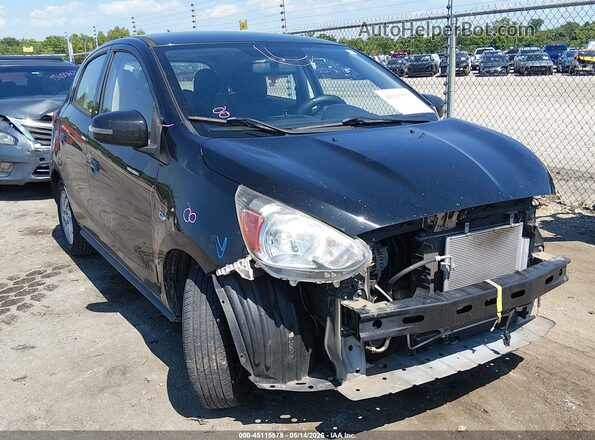 ML32A4HJ2KH015181 2019 MITSUBISHI MIRAGE Black Front right