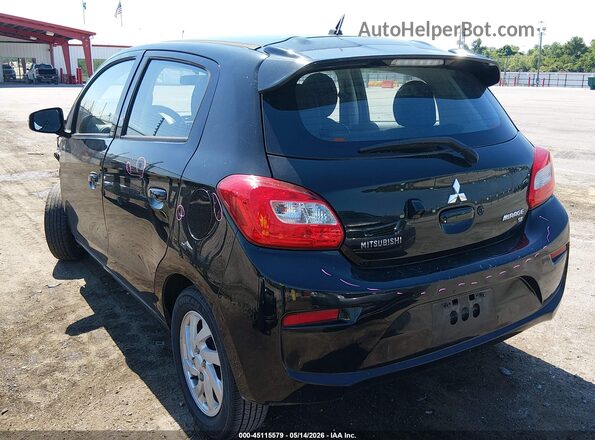 ML32A4HJ2KH015181 2019 MITSUBISHI MIRAGE Black Rear left