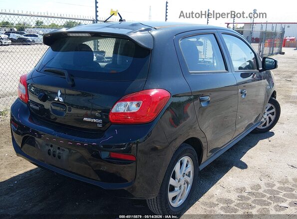 ML32A4HJ2KH015181 2019 MITSUBISHI MIRAGE Black Rear right