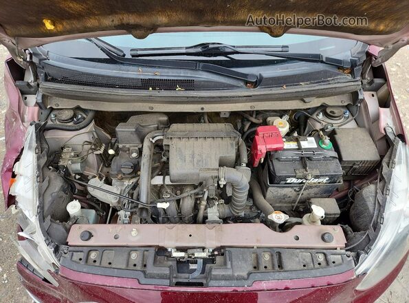 ML32A4HJ6HH006136 2017 MITSUBISHI MIRAGE Фиолетовый Вид задней части салона