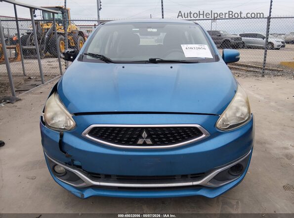 ML32A4HJ6HH020828 2017 MITSUBISHI MIRAGE Light Blue Панорамный вид салона 360°