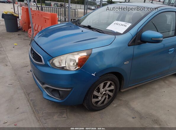 ML32A4HJ6HH020828 2017 MITSUBISHI MIRAGE Light Blue 