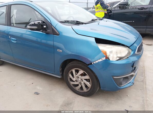 ML32A4HJ6HH020828 2017 MITSUBISHI MIRAGE Light Blue 